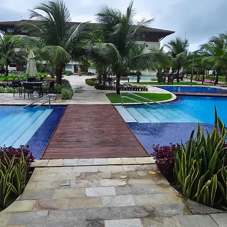 Flat 2Qts em Resort Beira Mar Porto de Galinhas-3